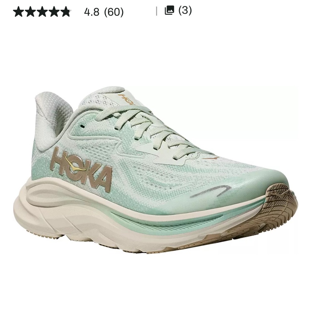 Hoka Women's Light Green Athletic Shoes